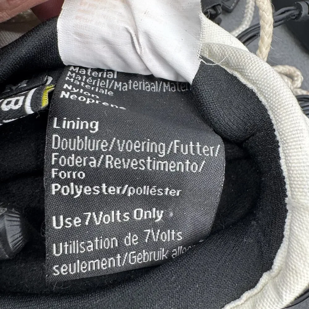 Gerbing's Core Heat S2‎ Battery Heated Gloves Womens M Gray White Motorcycle 7V